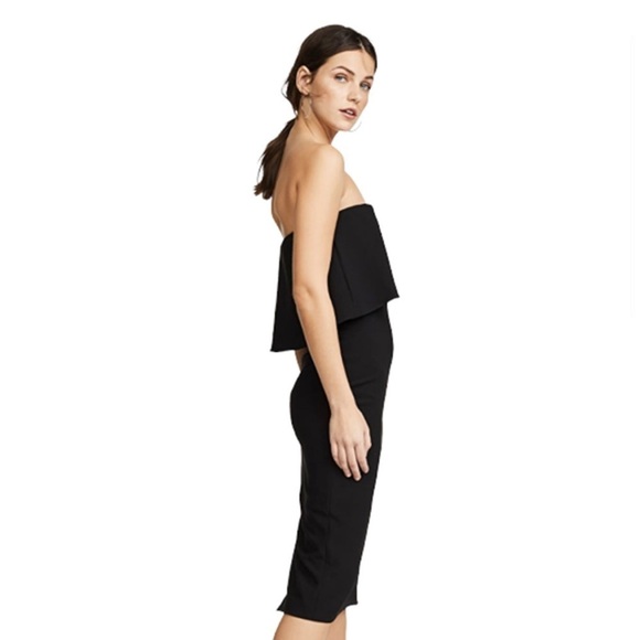 Likely Black Driggs Strapless Midi Dress - Picture 5 of 10